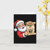 Naughty List Kids Who Say 67 Christmas Six Seven S Karte (Gelbe Blume)