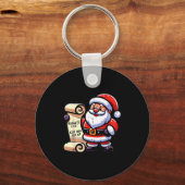 Naughty List Kids Who Say 67 Funny Meme 6 7 Christ Schlüsselanhänger (Vorderseite)