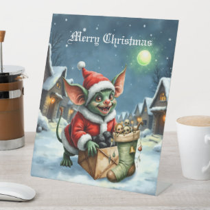 Naughty List Lieferung: Die Goblin-Klausel-Chronik Sockelschild