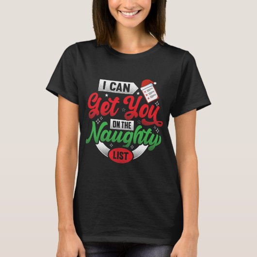 Naughty List T-Shirt (Vorderseite)