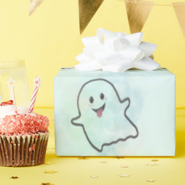 Naughty little ghost geschenkpapier