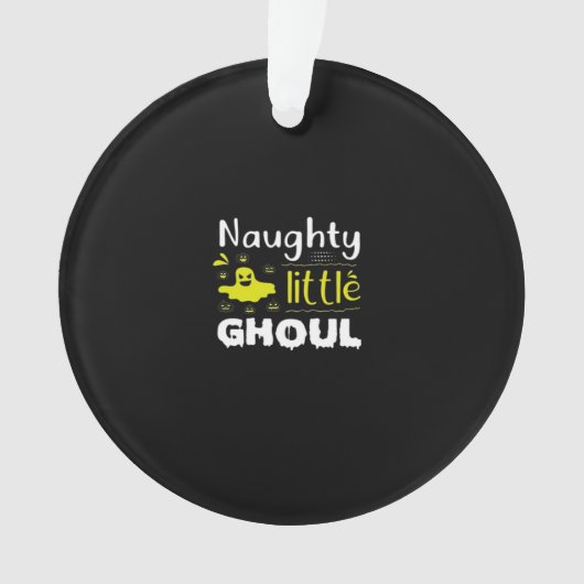 Naughty Little Ghoul Ornament (Vorderseite)