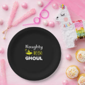 Naughty Little Ghoul Pappteller (Party)
