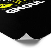 Naughty Little Ghoul Poster (Ecke)