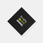 Naughty Little Ghoul Serviette (Ecke)