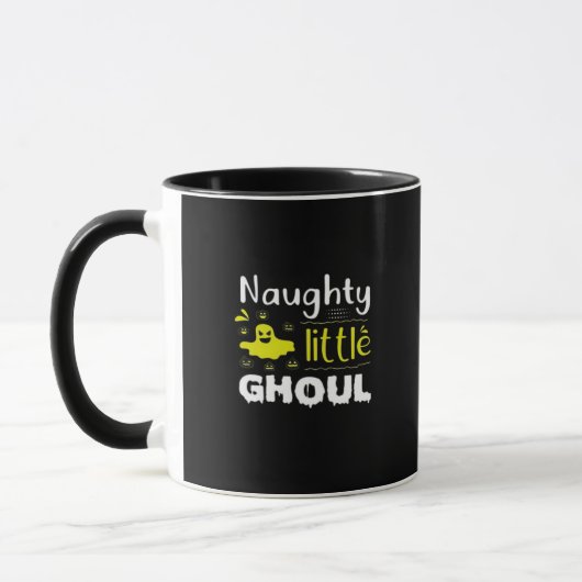 Naughty Little Ghoul Tasse (Links)