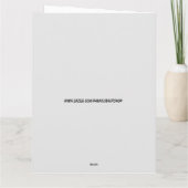 NAUGHTY MIRL ROMANTIC GREETING CARD 4 HUSBAND IHM KARTE (Rückseite)