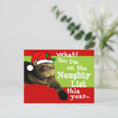 Naughty Mr. Rogers Postkarte (Stehend Vorderseite)