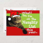 Naughty Mr. Rogers Postkarte (Vorne/Hinten)