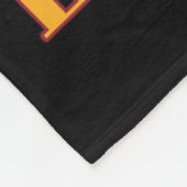 Naughty Nice Betrunken Fleecedecke (Ecke)