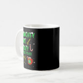 Naughty Nice Crazy Friseursalon Friseur Funny X Kaffeetasse (Vorderseite Links)