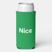 Naughty Nice doppelseitig Selters Dosenkühler (Seltzer Rückseite)