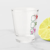 Naughty, Nice, Drunk Holiday Schnapsglas (Links)