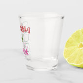 Naughty, Nice, Drunk Holiday Schnapsglas (Rechts)