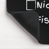 Naughty Nice Fishing Mousepad (Ecke)