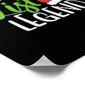 Naughty Nice Holiday List Funny Seasonal Humor Poster (Ecke)