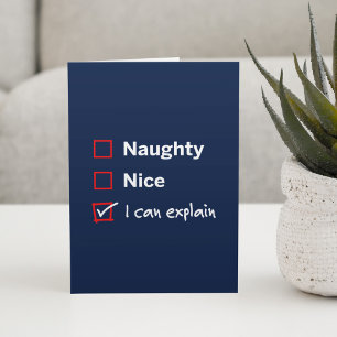 Naughty Nice - ich kann es erklären Karte