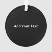 Naughty Nice Jewish Santa Christmas  Ornament (Rückseite)