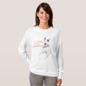 Naughty, Nice oder fabelhaft Rex the TV Terrier.T- T-Shirt (Vorne ganz)