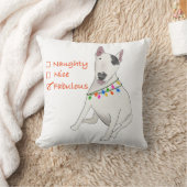 Naughty, Nice oder fabelhaftes Rex-Kissen Kissen (Decke)