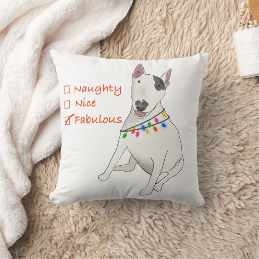Naughty, Nice oder fabelhaftes Rex-Kissen Kissen (Decke)