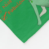 Naughty, Nice oder Fabelvlies Fleecedecke (Ecke)