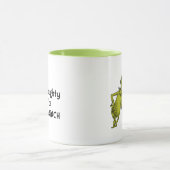 Naughty, Nice oder Grinch Tasse (Zentrum)