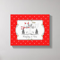 Naughty & Nice Old English Sheepdogs (Gray 1)
