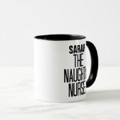 Naughty Nurse Tasse (VorderseiteRechts)