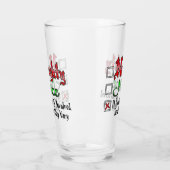 Naughty oder Nice Alcohol Edition Glas (Links)