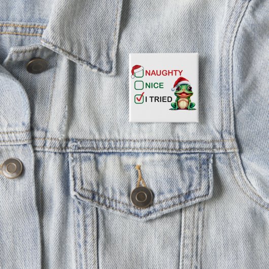 Naughty oder Nice Button (Beispiel)