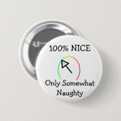 Naughty oder Nice Button (Vorne & Hinten)