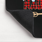 Naughty oder Nice Christmas Couple bin ich mit Nau Mousepad (Ecke)