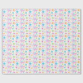 Naughty oder Nice Christmas Geschenkpapier (Flach)