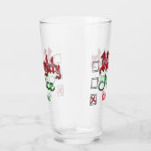 Naughty oder Nice Custom Text Edition Glas (Rechts)
