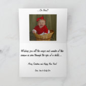 Naughty oder Nice? Feiertagskarte (Innenseite)