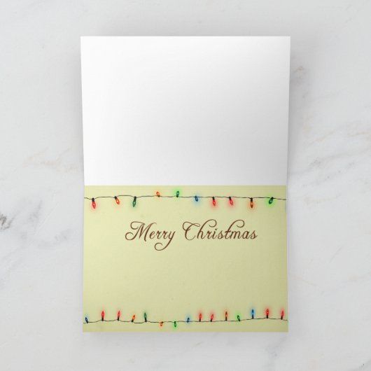 Naughty oder Nice Feiertagskarte (Innenseite)