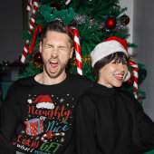 Naughty oder Nice Funny Funny Christmas T-Shirt