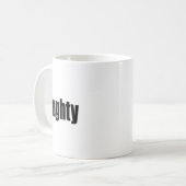 Naughty oder Nice Funny Matching Weihnachtsfamilie Kaffeetasse (Vorderseite Links)