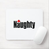 Naughty oder Nice Funny Matching Weihnachtsfamilie Mousepad (Mit Mouse)
