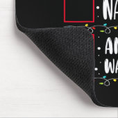 Naughty oder Nice Funny wurde ein Versuch gemacht Mousepad (Ecke)