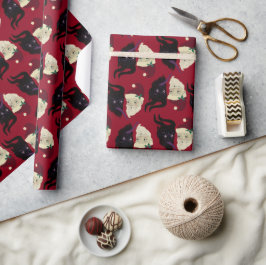 Naughty oder Nice Geschenkpapier