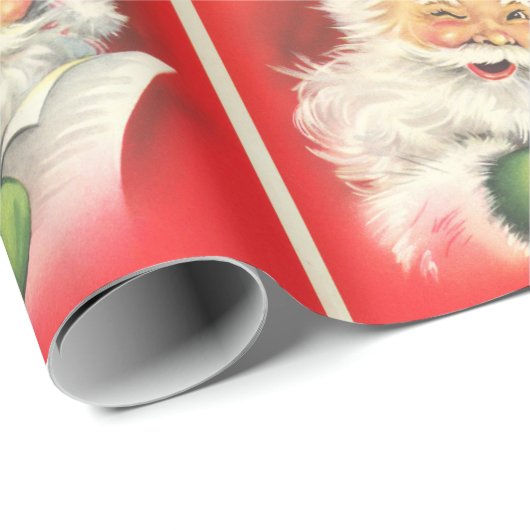 Naughty oder Nice Geschenkpapier (Rolleneckpunkt)