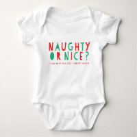 Naughty oder Nice | Holiday Bodysuit