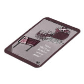 Naughty oder Nice Holiday Magnet (Linke Seite)