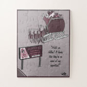 Naughty oder Nice Holiday Oversized Jigsaw Puzzle (Vertikal)