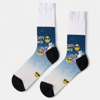 Naughty oder Nice Holiday Socks Funny Geschenke fü Socken