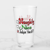 Naughty oder Nice Judgie viel Glas (Vorderseite)