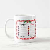 Naughty oder Nice Kaffeetasse (Links)
