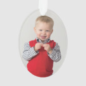 Naughty oder Nice Kids Foto Weihnachtsschmuck Ornament
